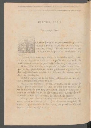 Capítulo XXXIV - Una pareja ideal.