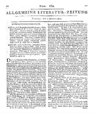 Brüggemann, L. W.: A supplement to the view of the Enlish editions, translations and illustrations of the ancient Greek and Latin authors. Stettin: Leich 1801