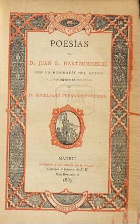 Obras, 1. Poesias
