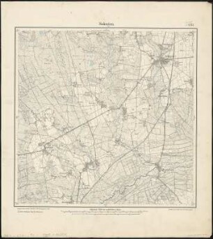 Meßtischblatt 1737 : Sulingen, 1899 : Sulingen. - Aufn. 1897, hrsg. 1899. - 1:25000. - [Berlin]: Reichsamt für Landesaufnahme, 1899. - 1 Kt.