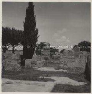 Rom, Ostia Antica, Tempel der Roma und des Augustus