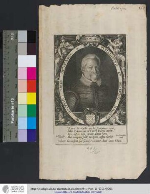 Perillvstris Et Generosvs Dominvs, Dn. Gotfrid, Comes Oetingensis &c. / L. Kilian scalps: et excud. ; Iohan Creutzfelter. pinxit