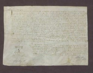 Johannes Steltzer, Pfarrer zu Hilsbach, resigniert auf die Pfarrei zu Hilsbach zugunsten des Frühmessers Johannes Weller.