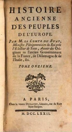 Histoire ancienne des peuples de l'Europe, 11