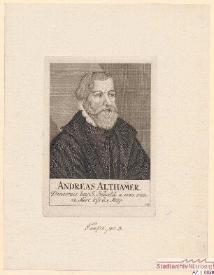 Andreas Althammer, Diakon bei St. Sebald