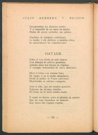 Fiat Lux