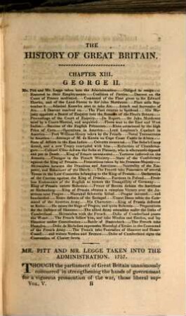 The History of England, from the Invasion of Julius Caesar to the Death o f George the second : In sixteen Volumes, with the Last Corrections and Improvements. Vol. 15 (1824). - VIII, 407 S.