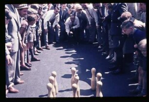 Beim Kegeln 30.5.57.