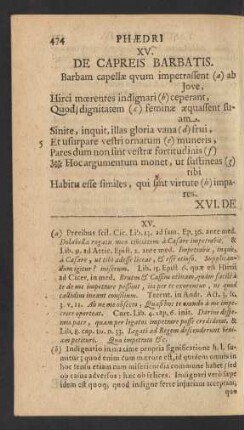 XV. De Capreis Barbatis.