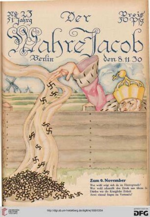 Nr. 23 (8. November 1930)