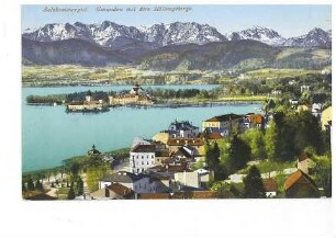 Gmunden mit dem Höllengebirge