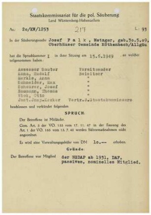 Falk, Josef