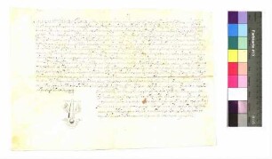 Verleihung eines Kanonikats zu Comburg an Johann Andreas von Guttenberg