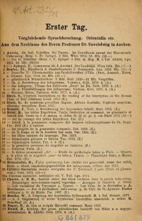Auktions-Kataloge : Ant[on] Creutzer, vorm. M. Lempertz, Aachen. Aachener Bücher-Auction ... [Unnumerierte Reihe], 21