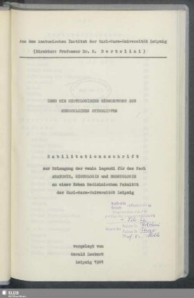 Über die histologische Biomorphose der menschlichen Stimmlippen