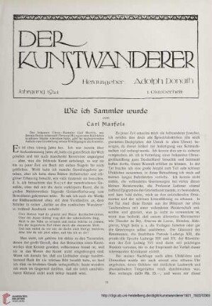 3/4: Wie ich Sammler wurde