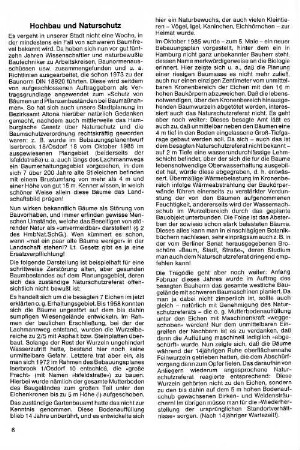 Hochbau und Naturschutz
