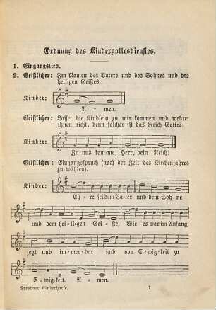 Dresdner Kinderharfe : Gesangbuch für Kindergottesdienste der evangelisch-lutherischen Kirche im Königreich Sachsen