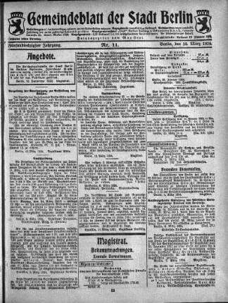 1924,11: Nr. 11, 16. März 1924