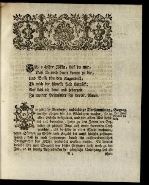 Hilf, o Herr Jesu, hilf du mir, ...
