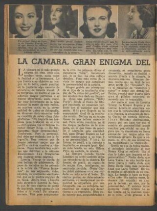 La cámara, gran enigma del cine