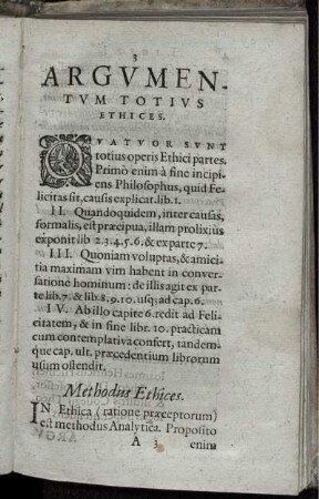 Argumentum Totius Ethices