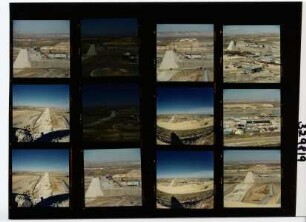 Euphrat-Staustufe - Staudamm - Staudamm und Wasserkraftwerk, Birecik, 1998
