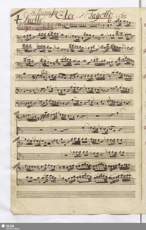 4. Duetto: La baronessa amabile / Piccinni, N.