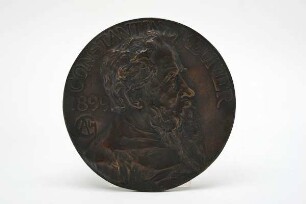 Plakette auf Constantin Meunier