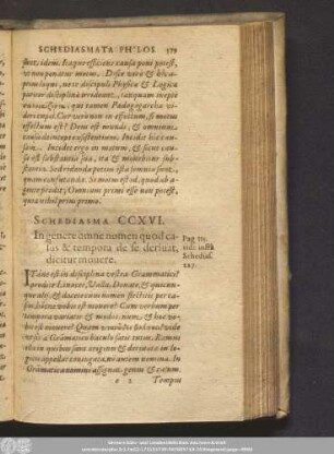 Schediasma CCXVI.