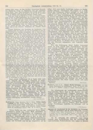 330-332 [Rezension] Loesche, Georg (Hrsg.), Jahrbuch der Gesellschaft für die Geschichte des Protestantismus im ehemaligen und im neuen Österreich. 47. u. 48. Jahrg