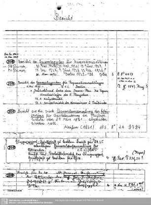 Bericht Generalagenten
