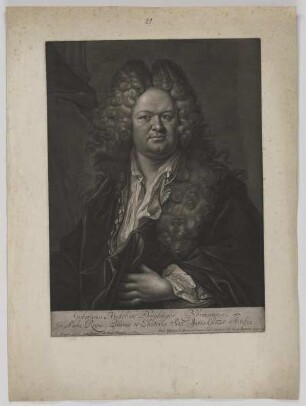 Bildnis des Johannes Melchior Dinglinger