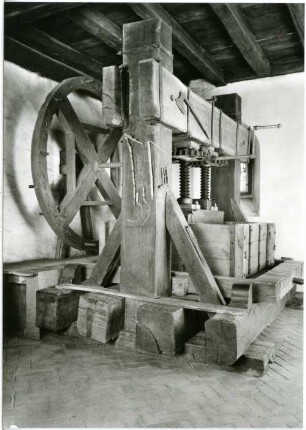 Meißen. Stadtmuseum - Weinpresse