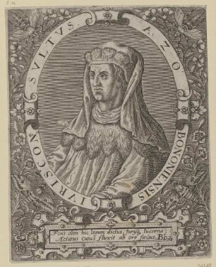 Bildnis des Azo Bononiensis