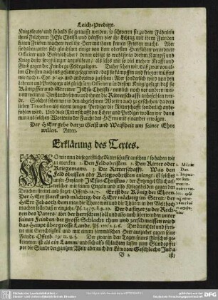 Erklärung des Textes