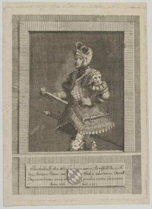 Bildnis des Bertholdus II. von Reisenfeld