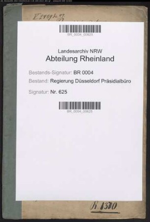 Die nachgeordneten Beamten des Landratsamtes Düsseldorf Bd. 2