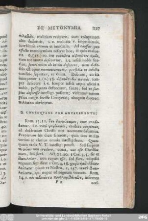 2. Consequens Pro Antecedente;