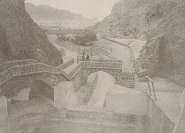 The water tanks near Aden.