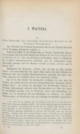 457-462 Eine Ansprache des Deutschen Protestanten-Vereins an die Deutschen Protestanten