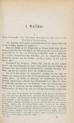 457-462 Eine Ansprache des Deutschen Protestanten-Vereins an die Deutschen Protestanten
