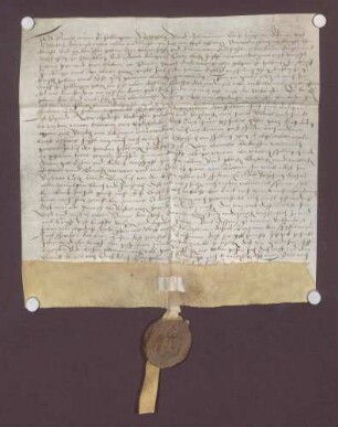 Diebold Wurm zu Helmlingen verkauft dem Balthasar Marsteller zwei Gärten um 16 fl.