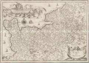 Carte de Normandie