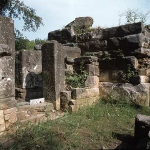 Thasos. Limenas. Torturm und Toranlage des Silens-Tores, Anfang 5. Jh. v. Chr.