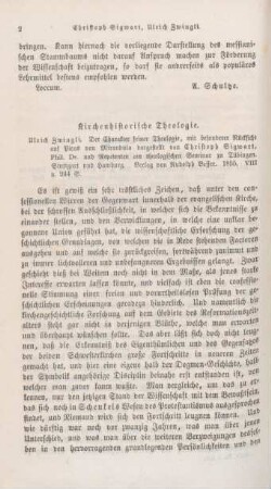 2-30 Kirchenhistorische Theologie