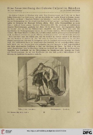 13.1921: Eine Neuerwerbung der Galerie Caspari in München