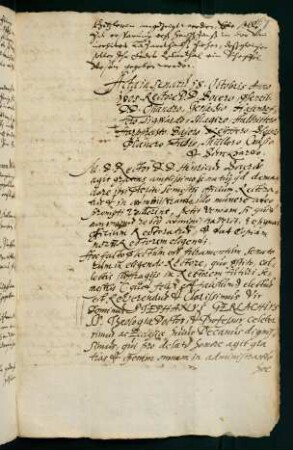 Wintersemester 1605/1606. Rektorat Stephan Gerlach.