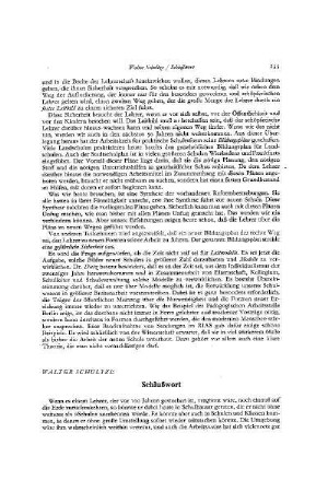 Schlußwort
