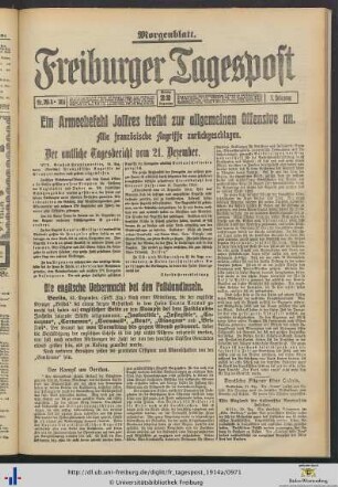 22.12.1914 (Morgenblatt)
